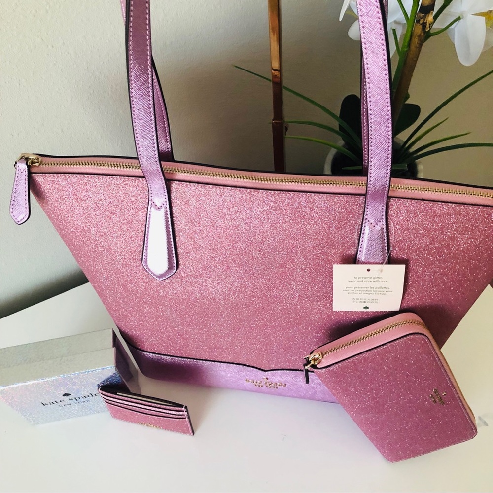 KATE SPADE LOLA LARGE TOTE, WALLET & CARDHOLDER - Picture 3 of 16